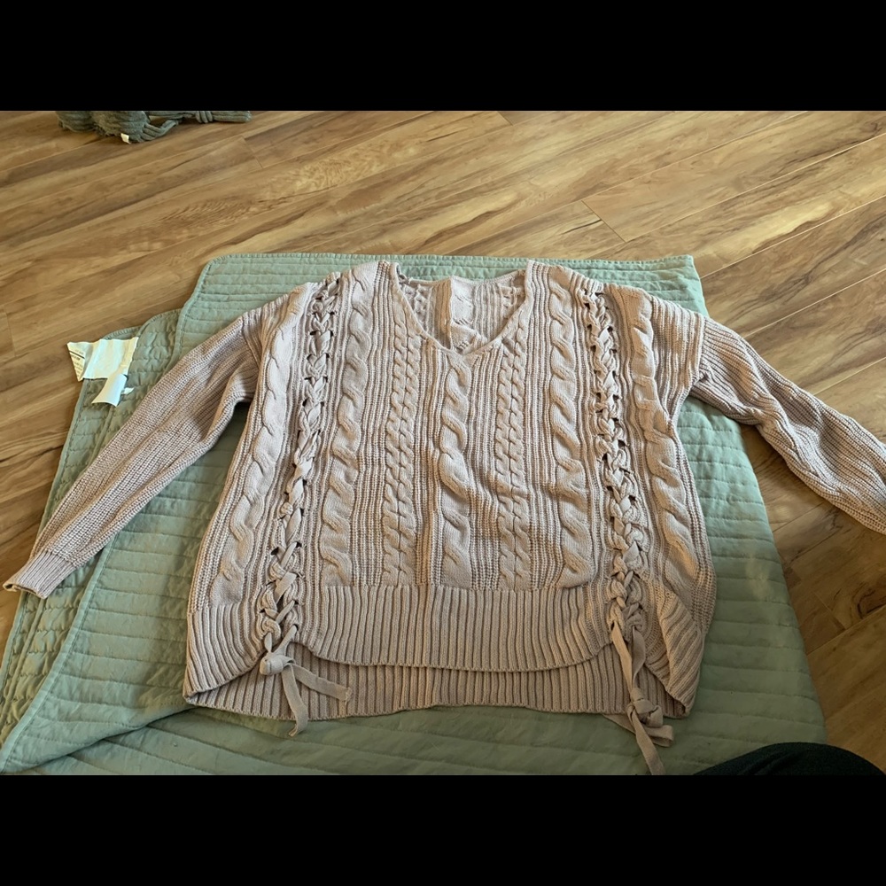 Oversized Knit Sweater (NanaMacs)